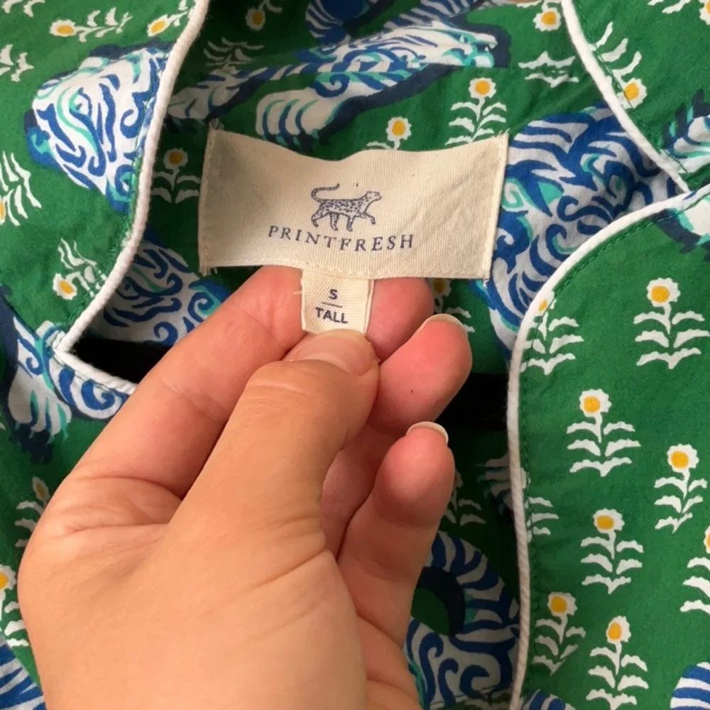 Printfresh Tiger Queen Pajama Set - Picture 5 of 13